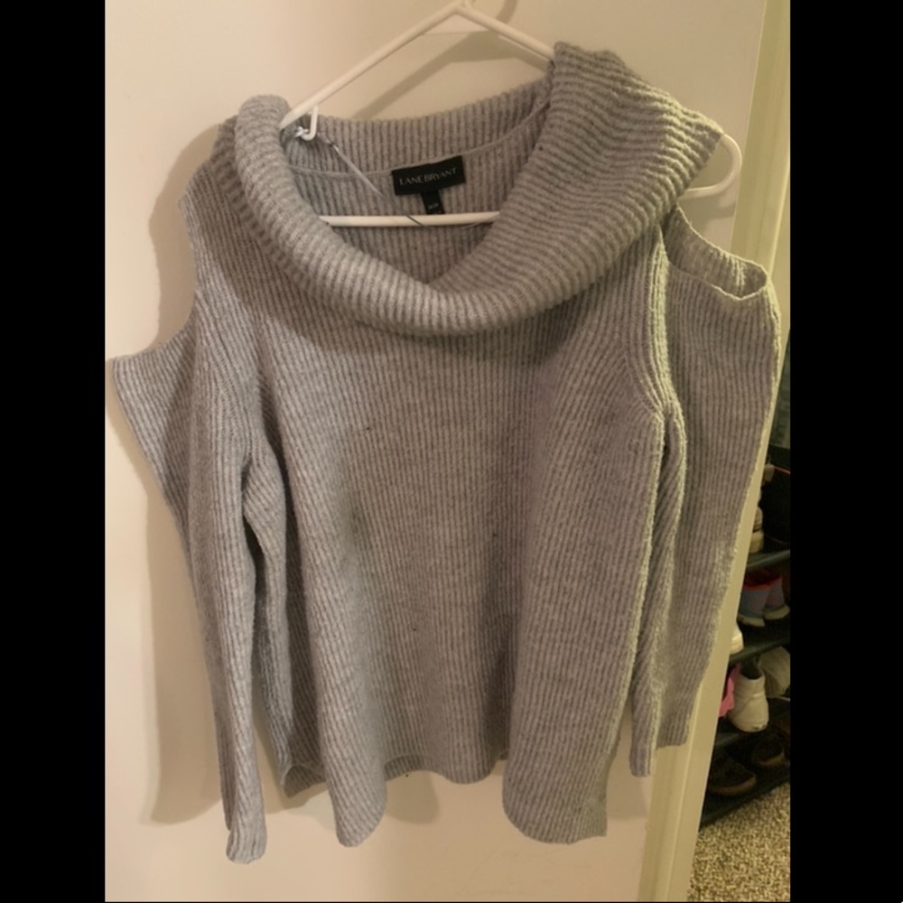 last chance! Make an offer! Gray Lane Bryant Sweater-